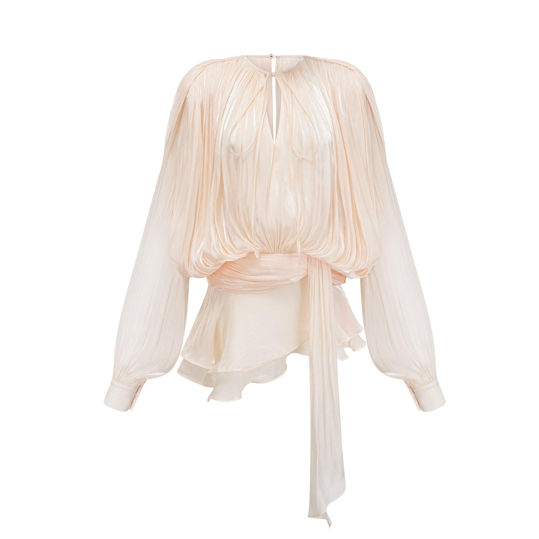 BouBaby Pleated Ruffled Mini Dress
