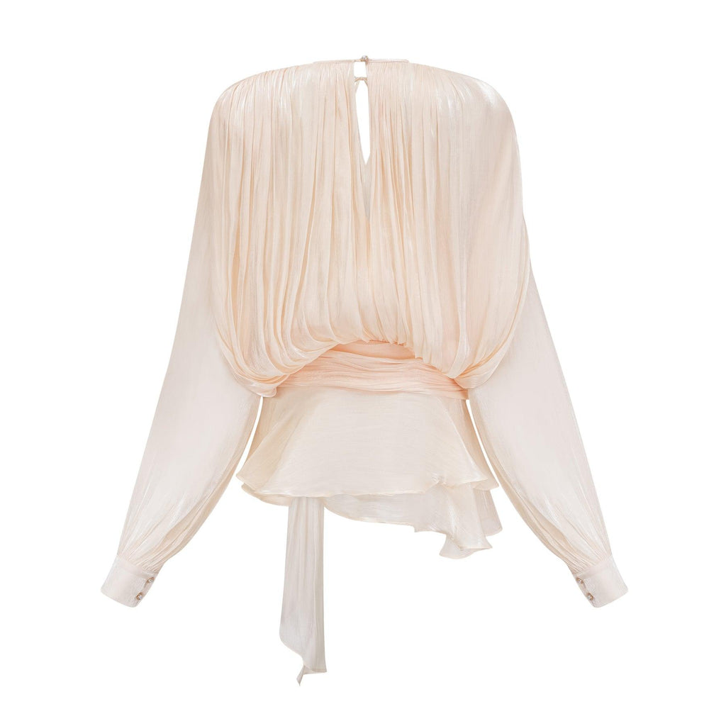 BouBaby Pleated Ruffled Mini Dress