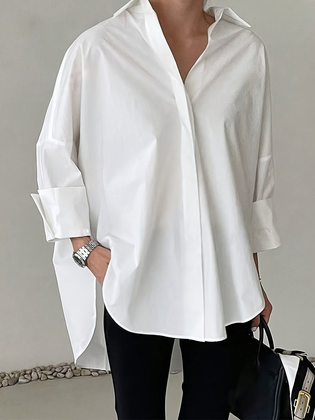 Batwing Sleeve Loose Blouse