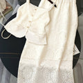 Lace Camisole & Skirt Set