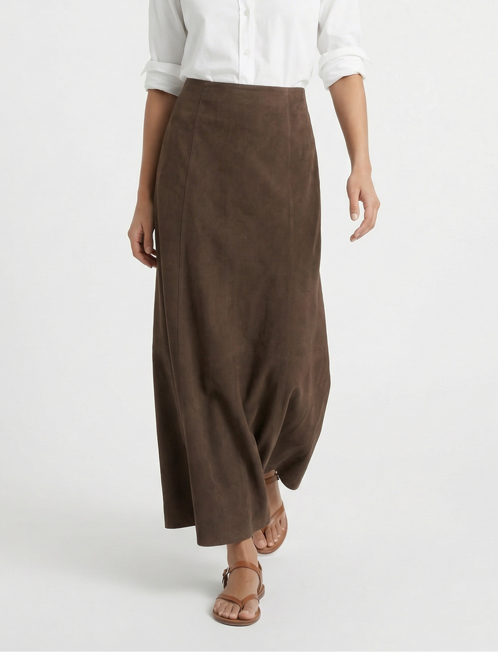 The Kiera Suede Skirt