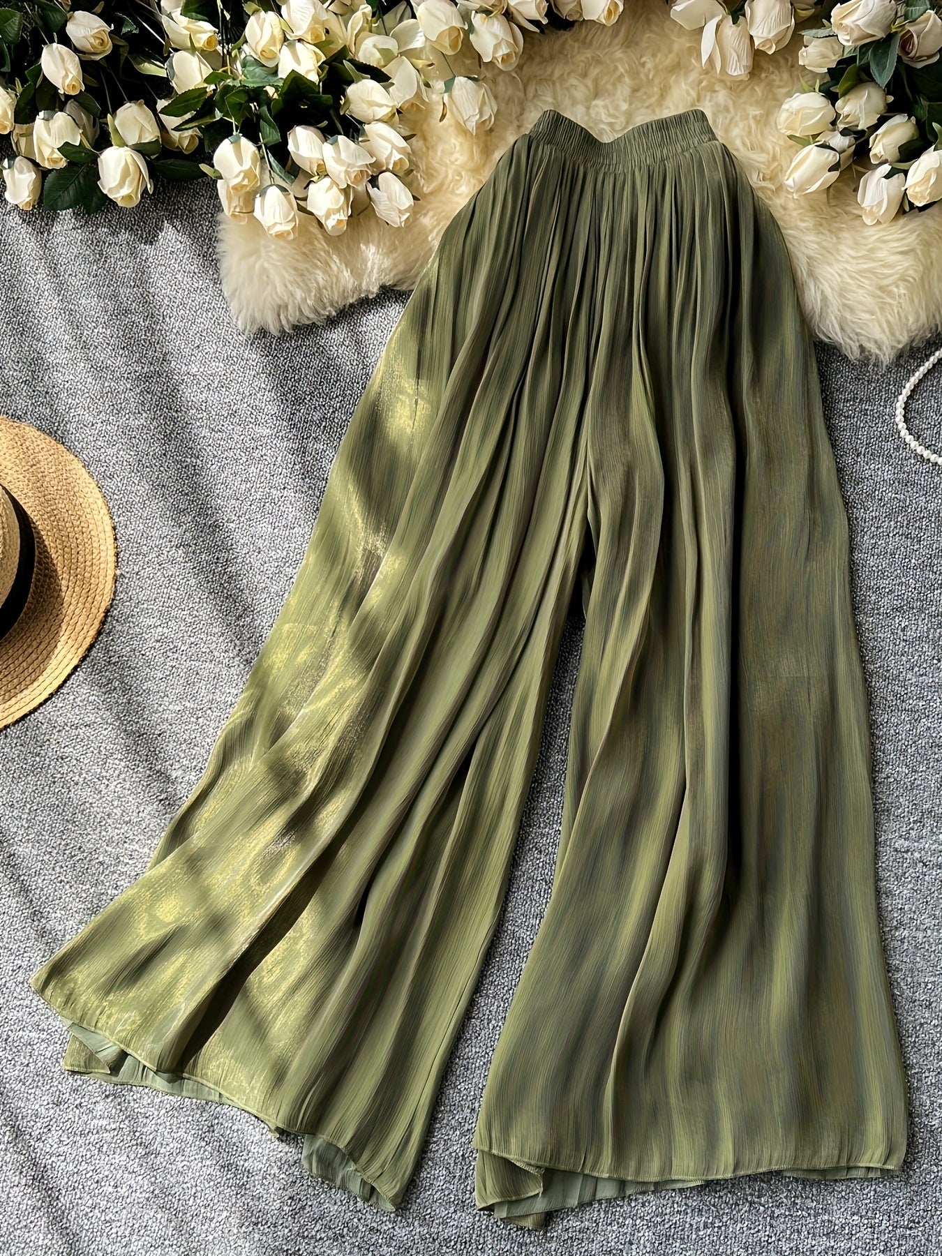Elegant AllSeason WideLeg Pants