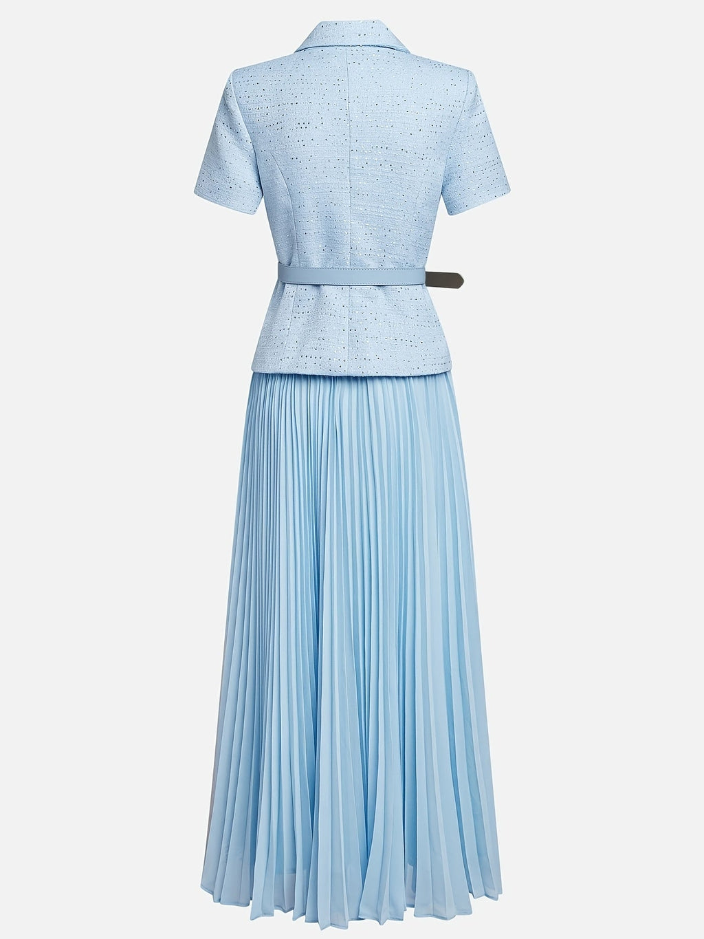 Waistcoat & Pleated Skirt Set