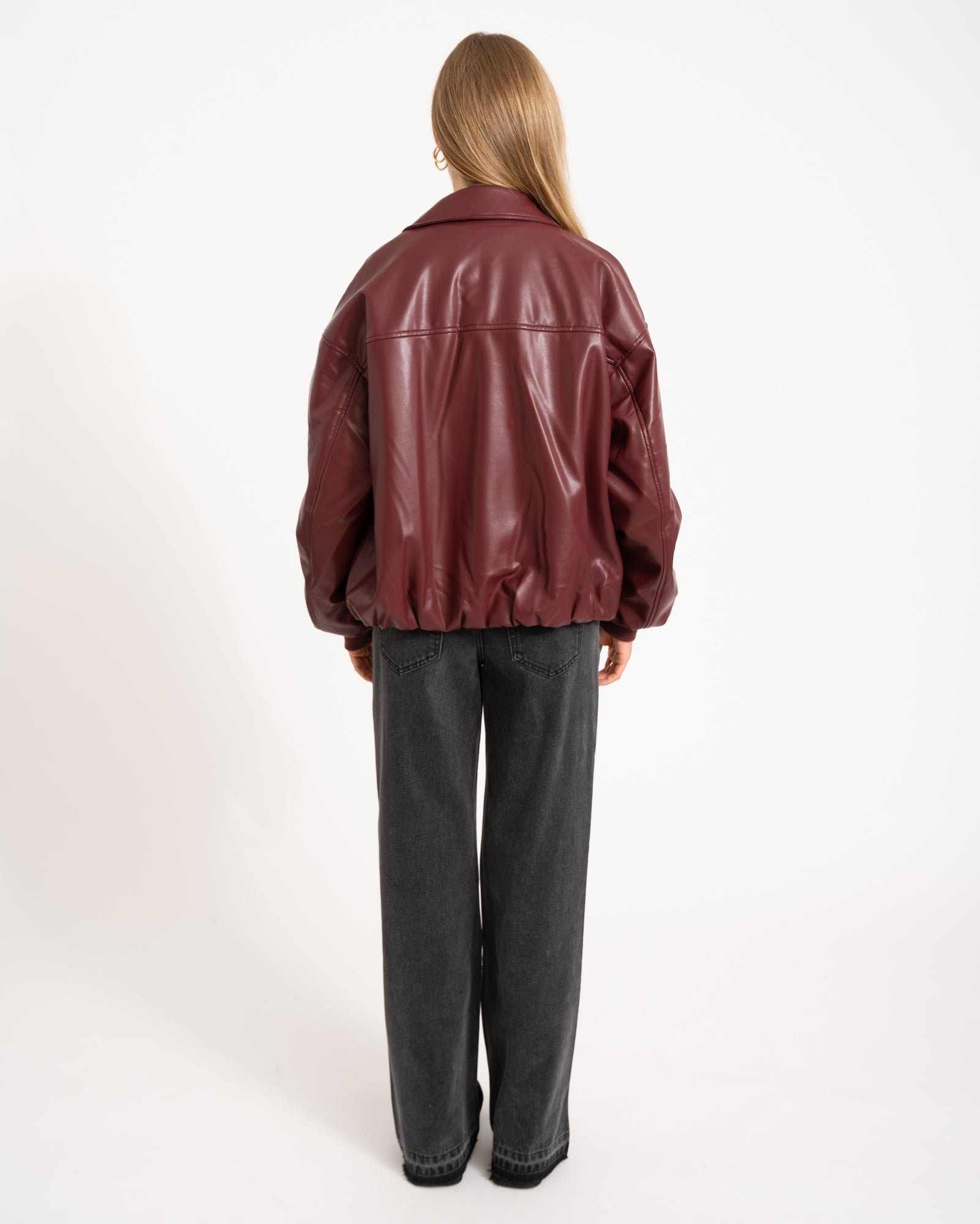Danny Jacket PU Bordeaux One Size