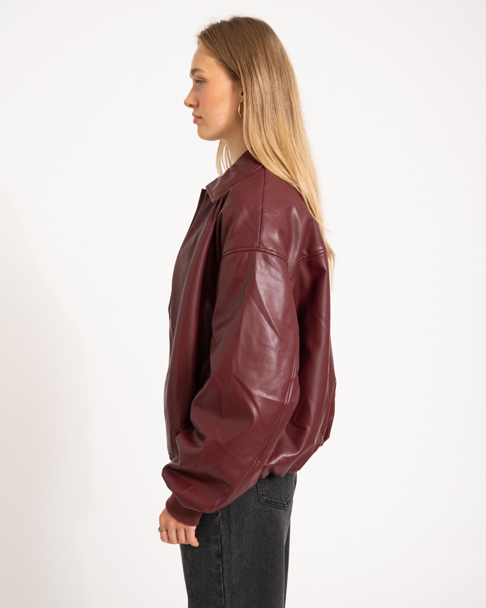 Danny Jacket PU Bordeaux One Size