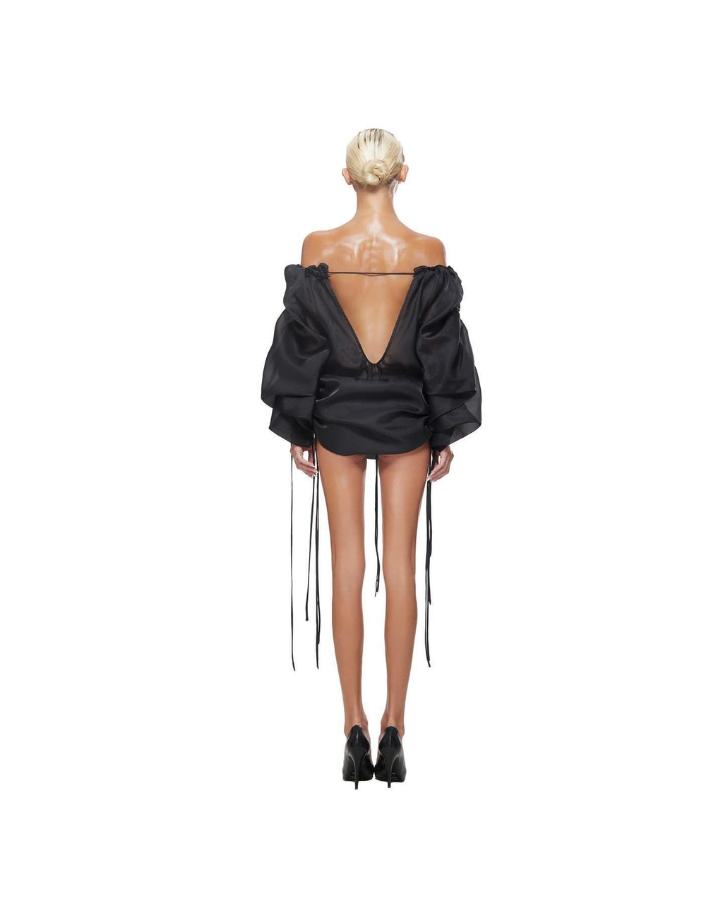 Darcy Black Mini Dress with Chic Style
