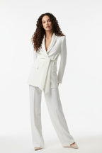 Giffoni Palazzo Suit | Stretch