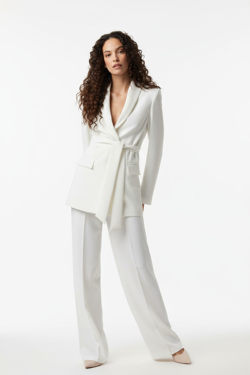 Giffoni Palazzo Suit | Stretch