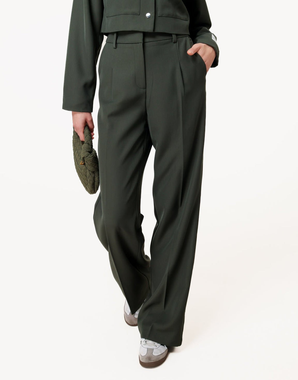Donkergroene Studio Cropped - Set