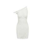 Edith White Lace Mini Dress