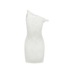 Edith White Lace Mini Dress