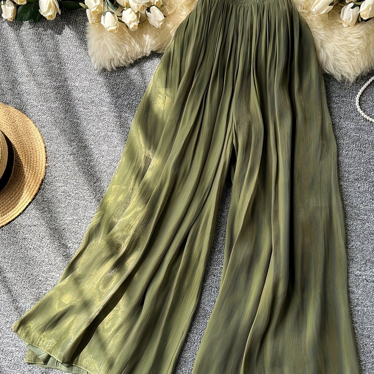 Elegant AllSeason WideLeg Pants