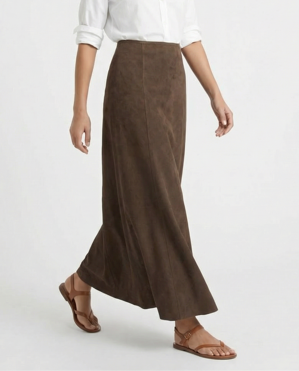 The Kiera Suede Skirt