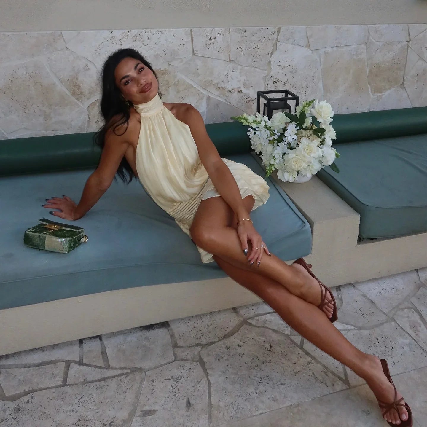 Fabienne Chiffon Mini Dress