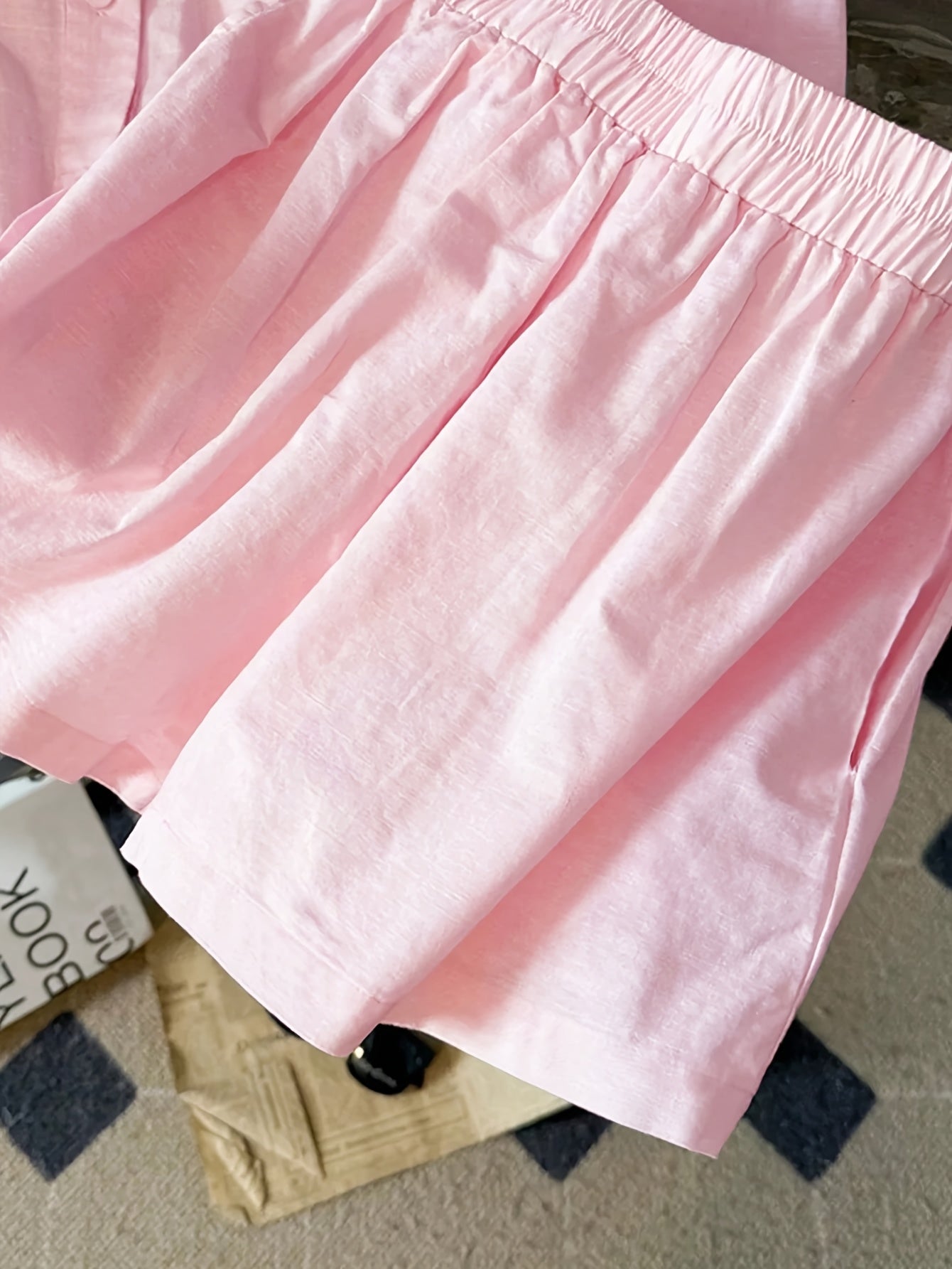 Long-Sleeve Top & Shorts Set