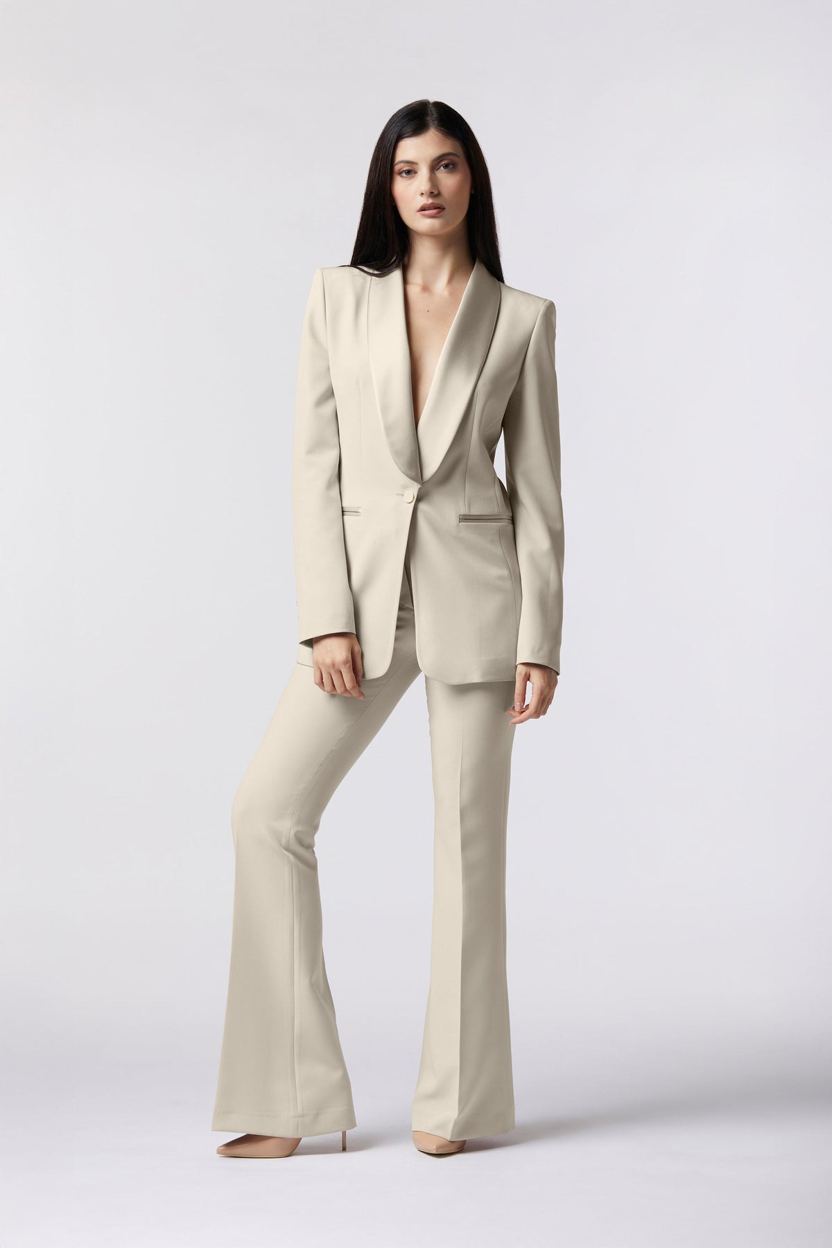 Genova Flare Suit | Stretch