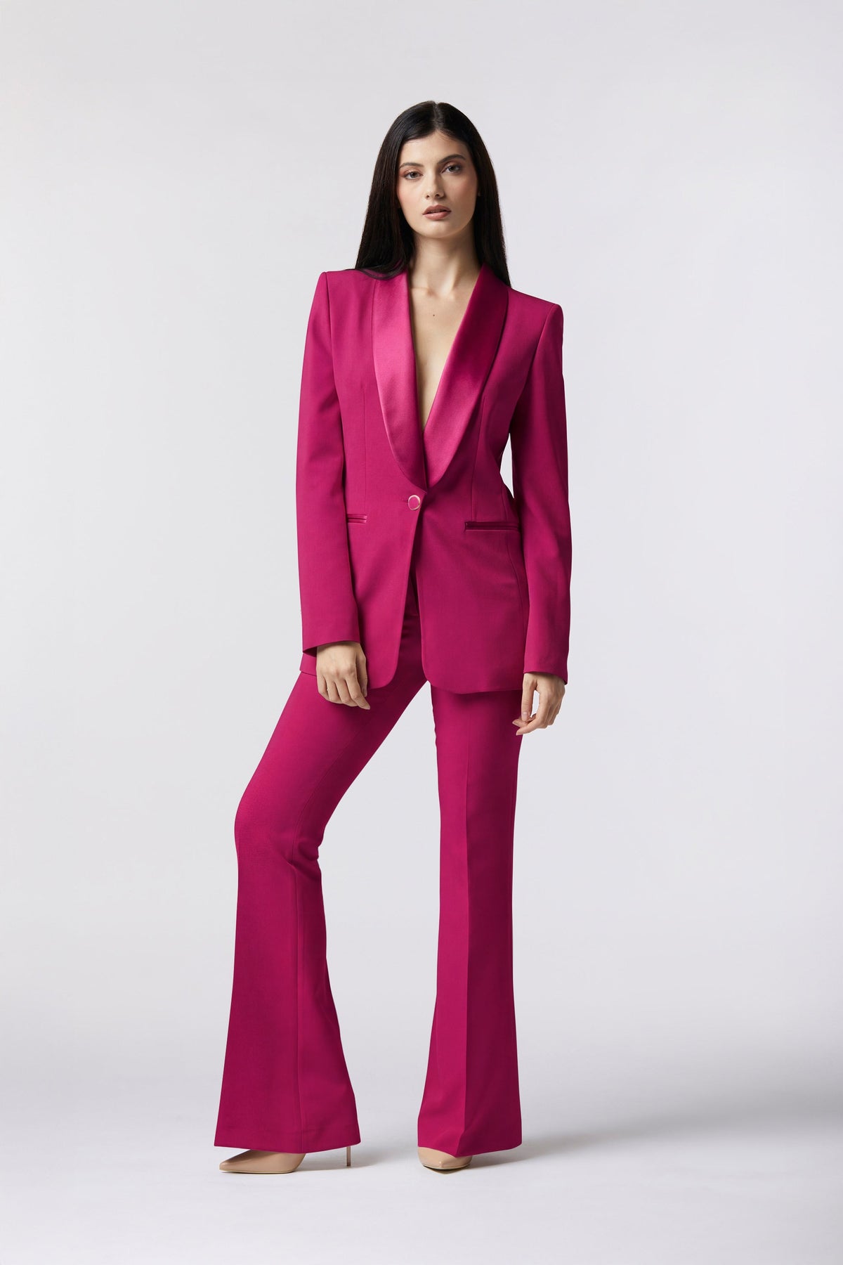 Genova Flare Suit | Stretch