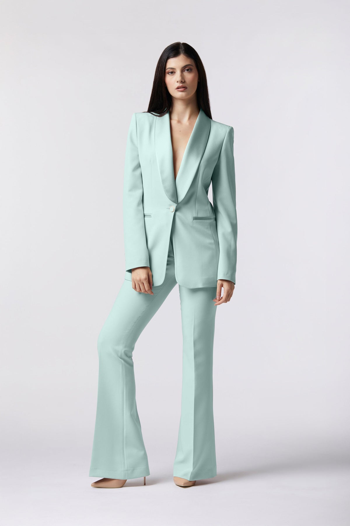 Genova Flare Suit | Stretch