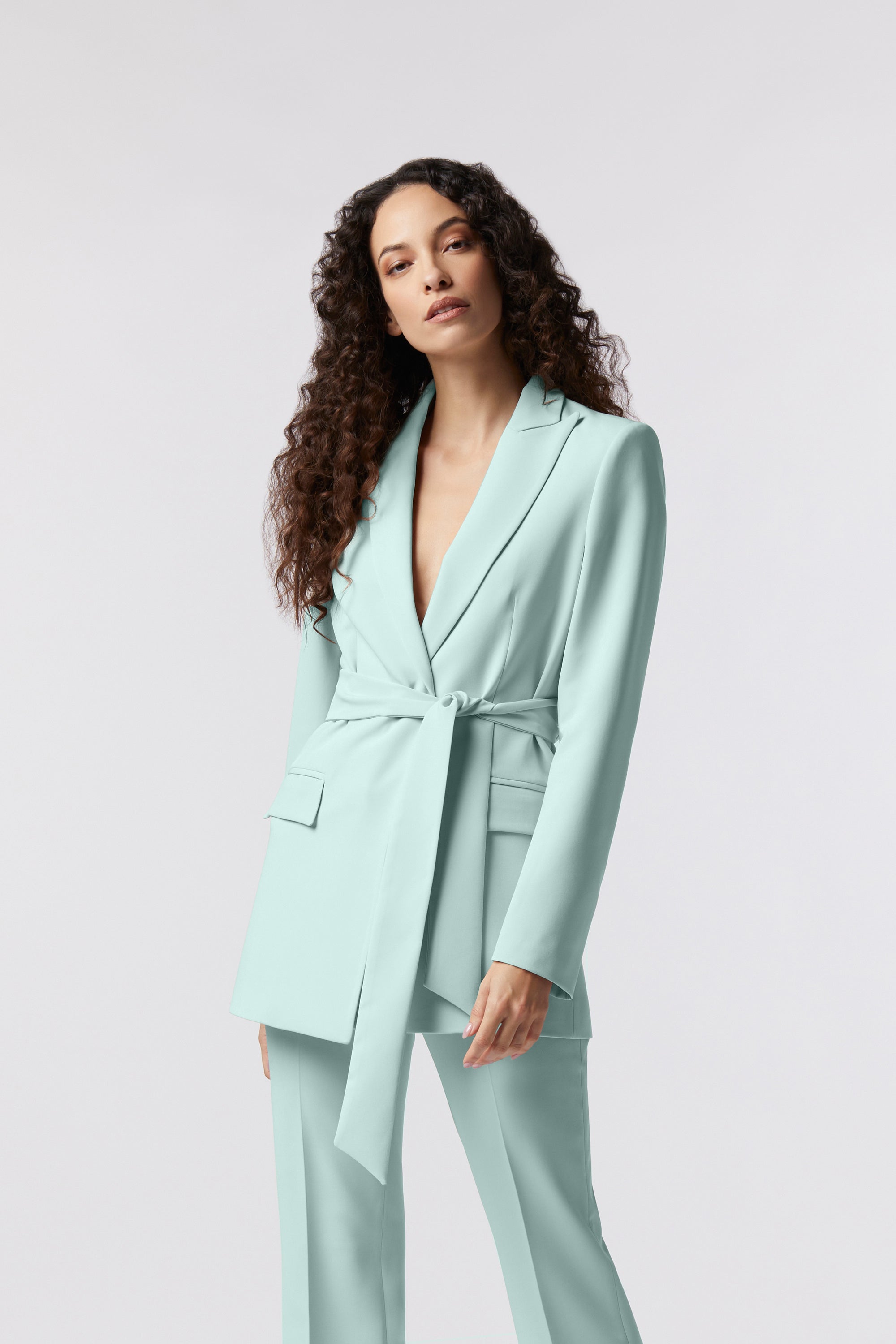 Giffoni Palazzo Suit | Stretch