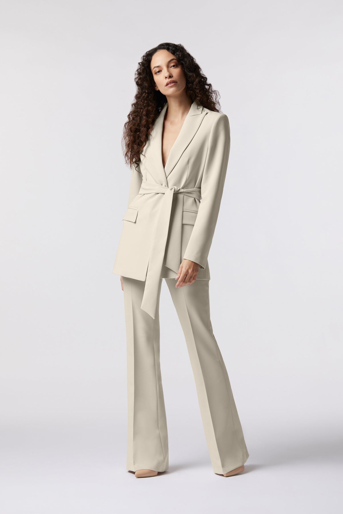 Giffoni Flare Suit | Stretch