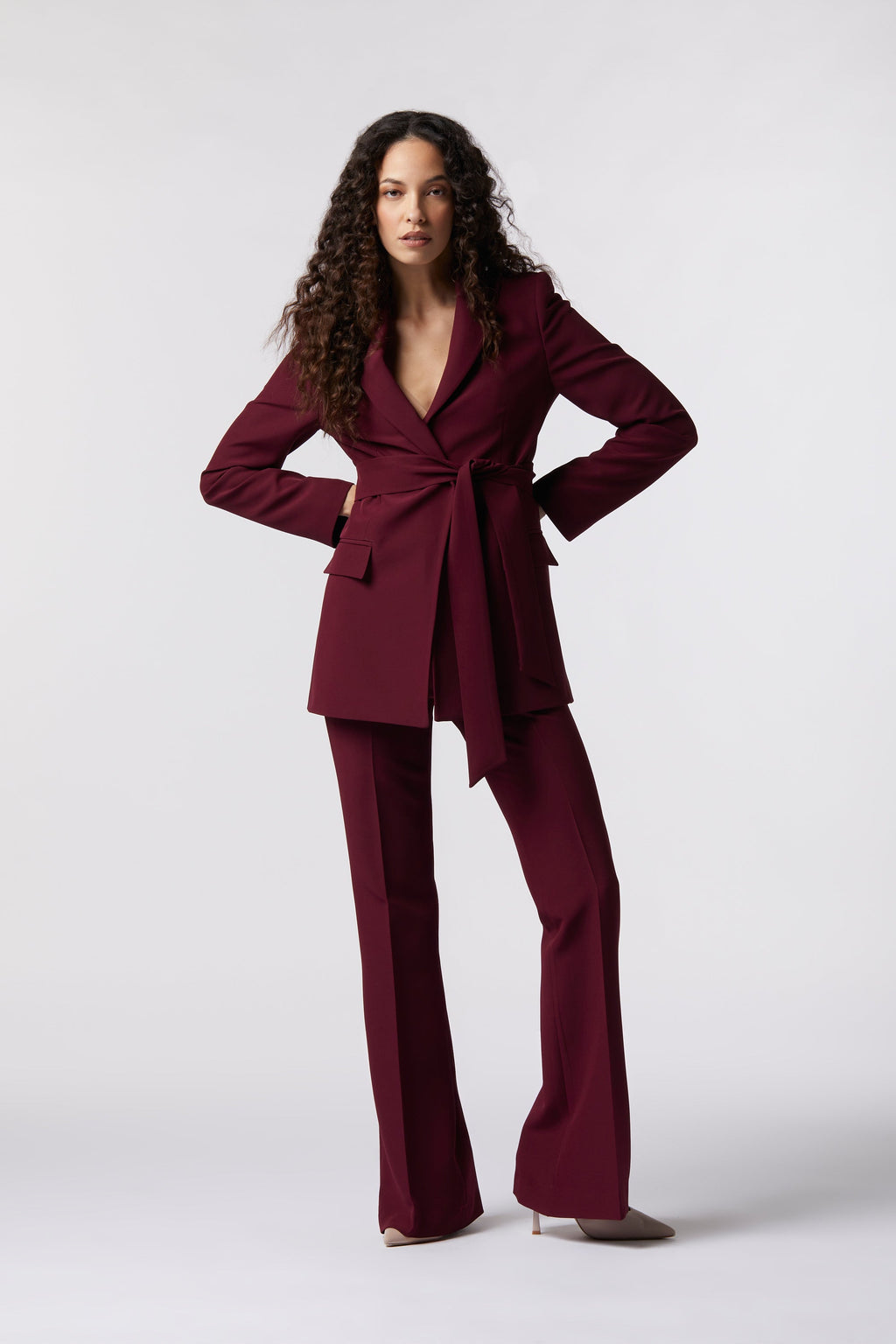 Giffoni Flare Suit | Stretch