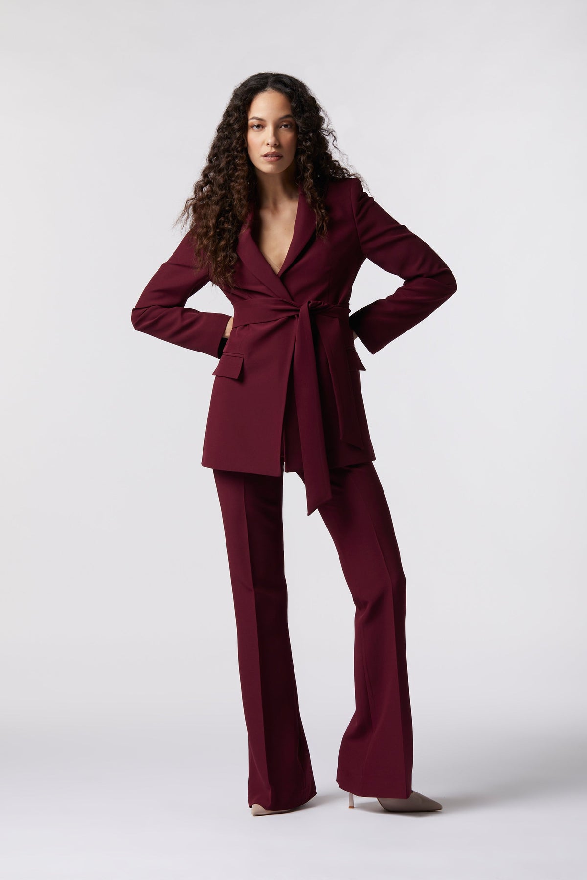 Giffoni Flare Suit | Stretch