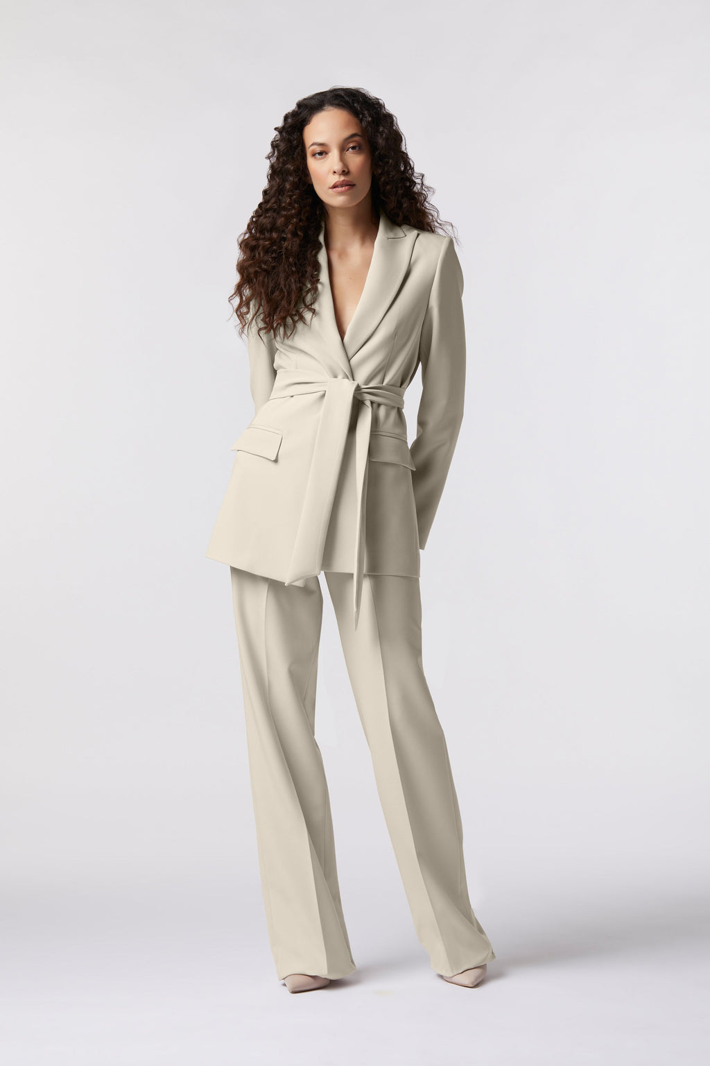 Giffoni Palazzo Suit | Stretch