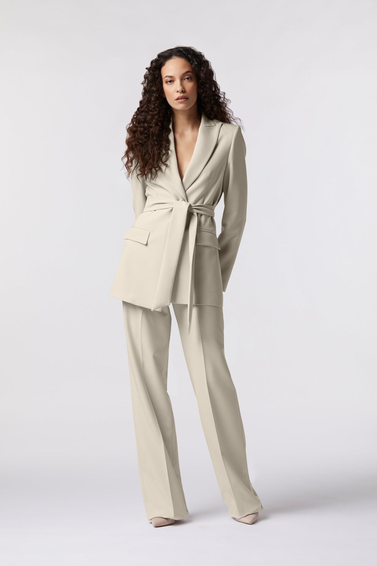 Giffoni Palazzo Suit | Stretch