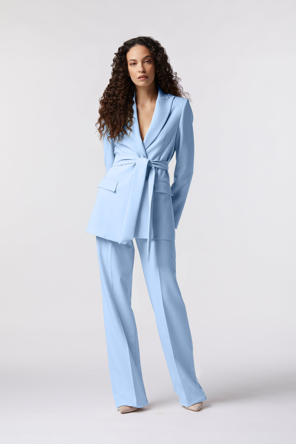 Giffoni Palazzo Suit | Stretch