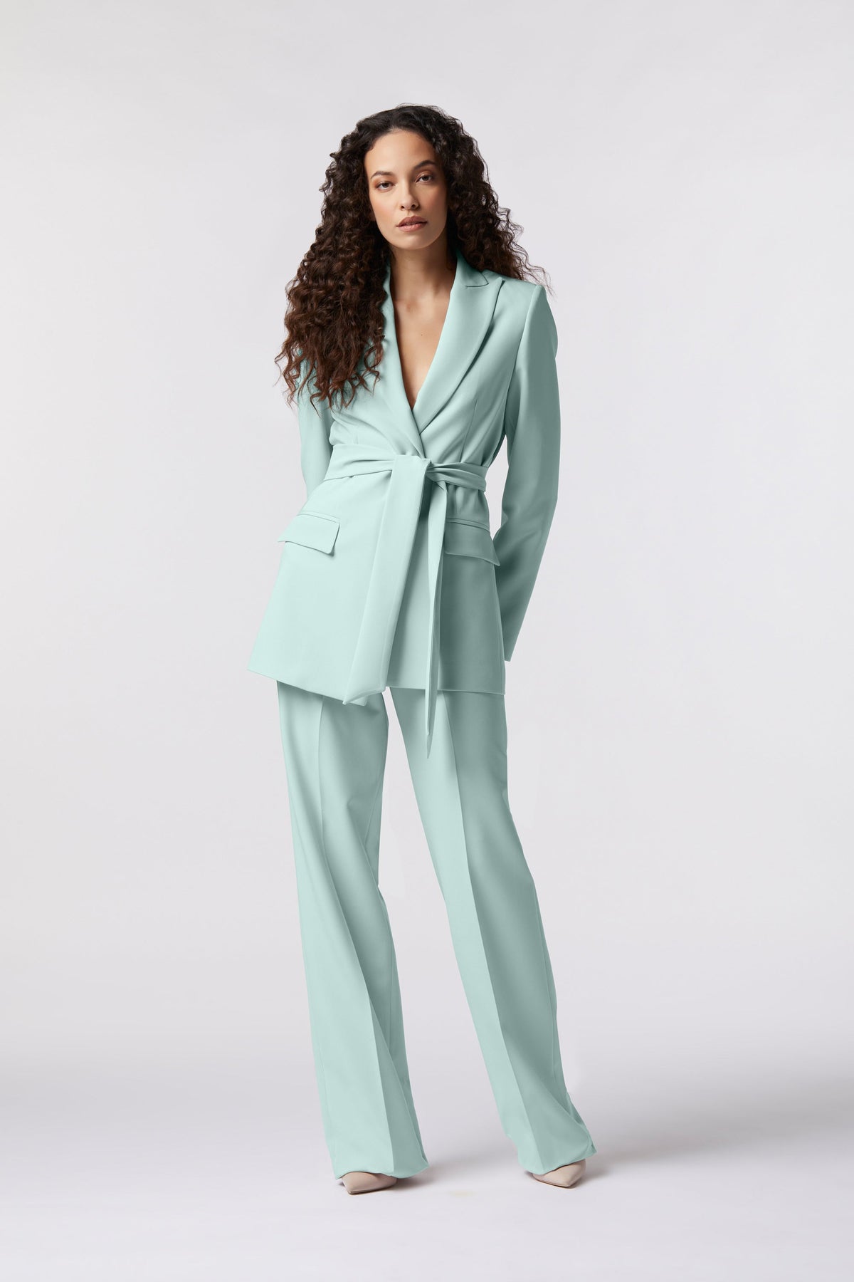 Giffoni Palazzo Suit | Stretch