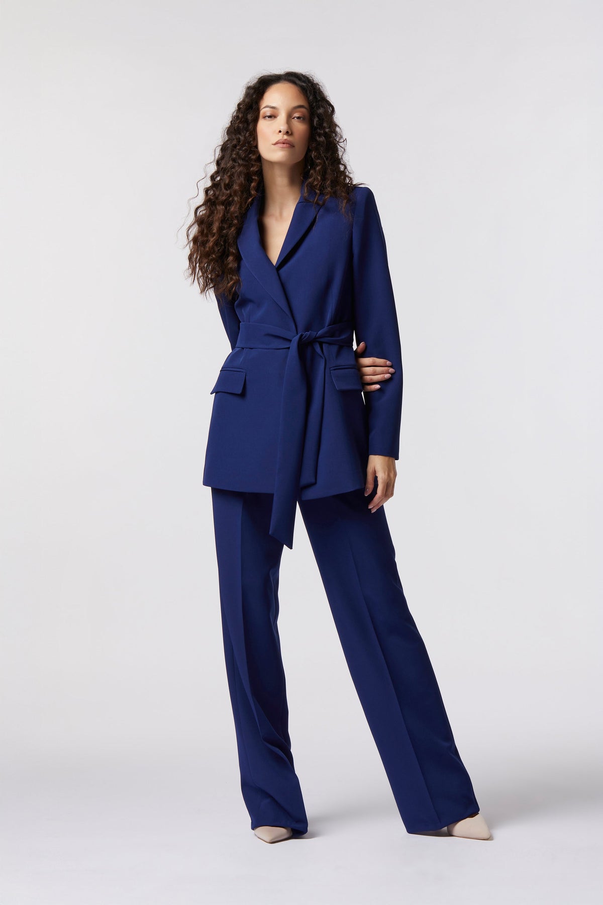 Giffoni Palazzo Suit | Stretch