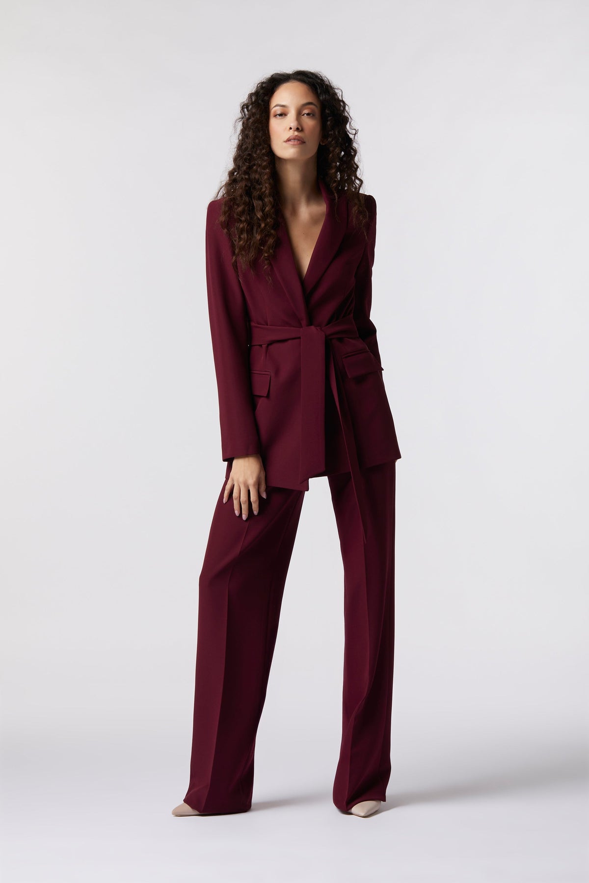 Giffoni Palazzo Suit | Stretch