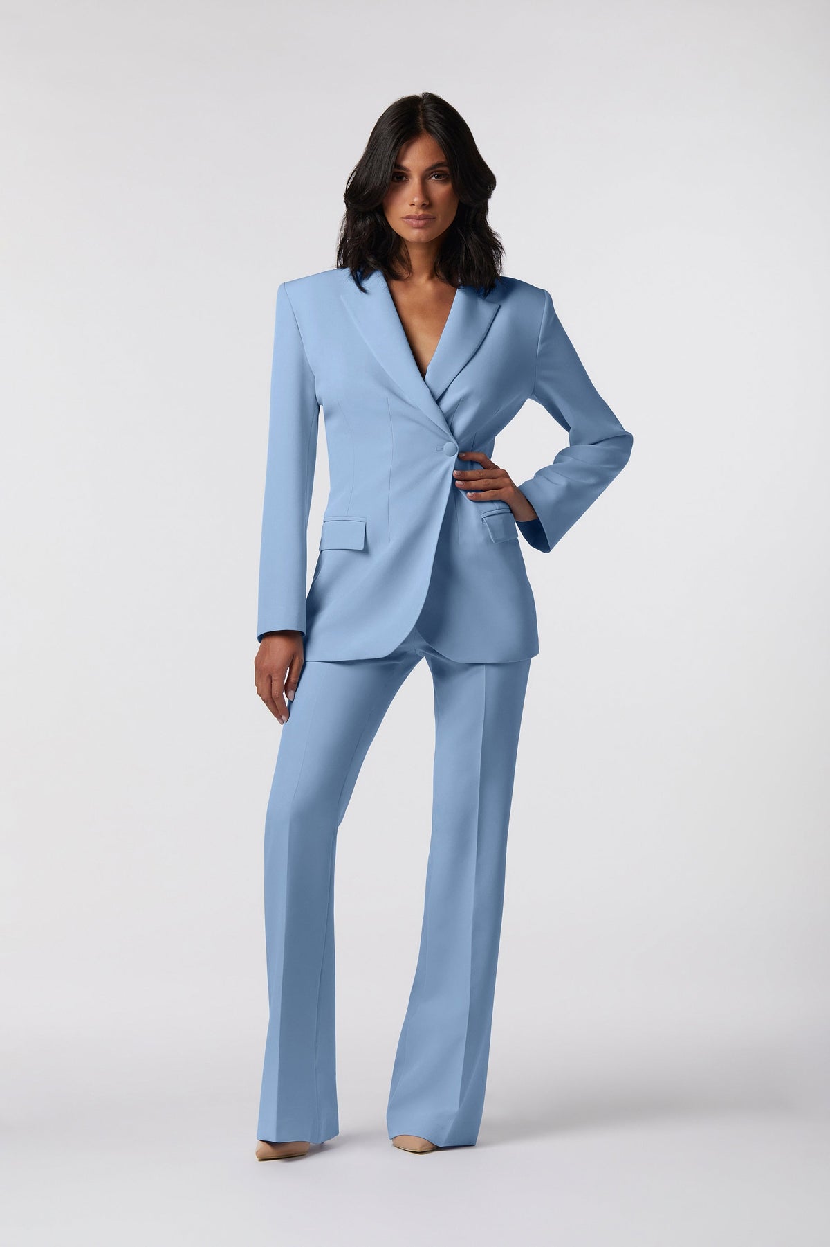 Graz Flare Suit | Stretch Fabric
