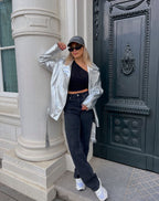 BOOTCUT JEANS GREY
