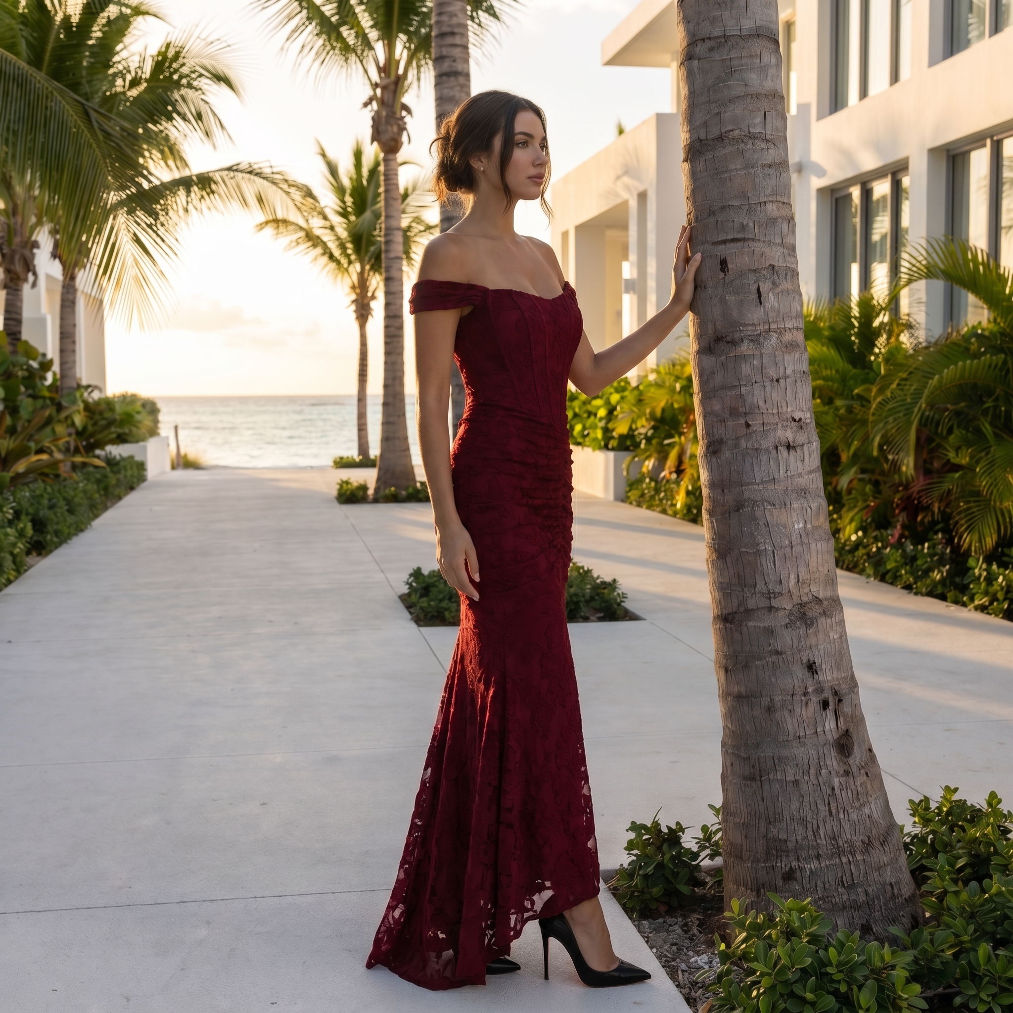 Ziva - Sculpted Waist Dress
