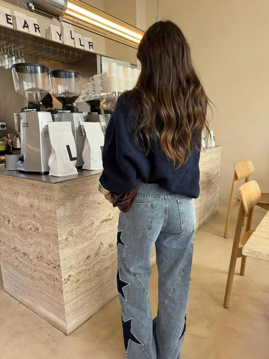 Melisa | Casual Jeans With Stars