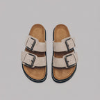 The Black Leather Buckle Sandals