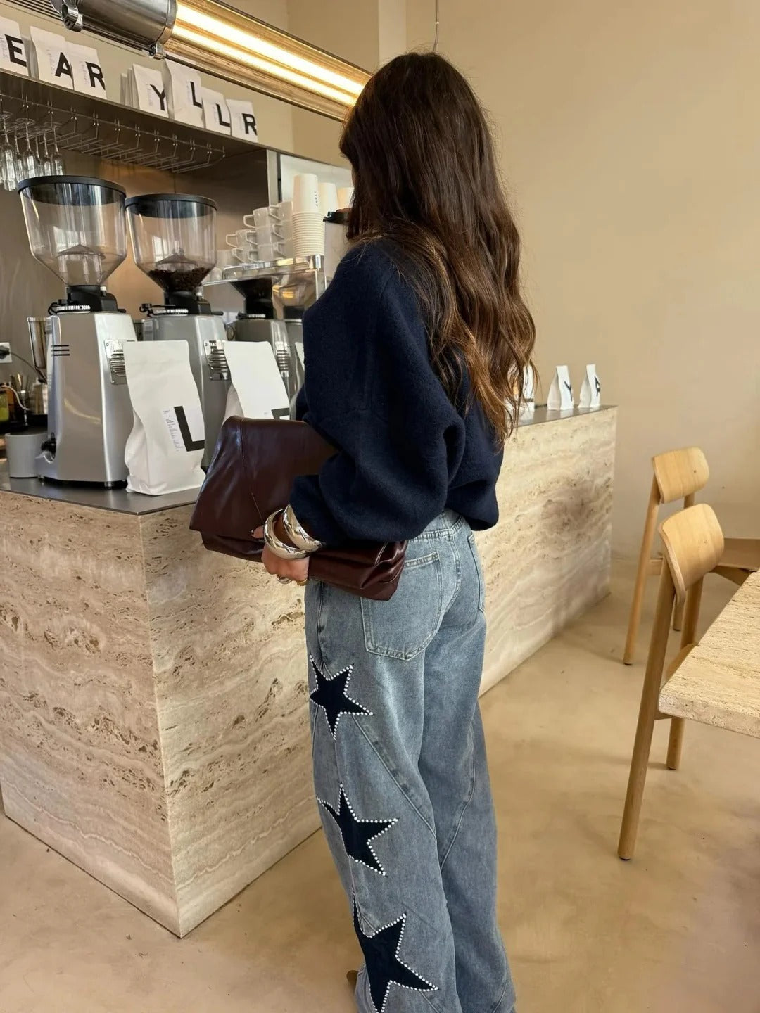 Melisa | Casual Jeans With Stars