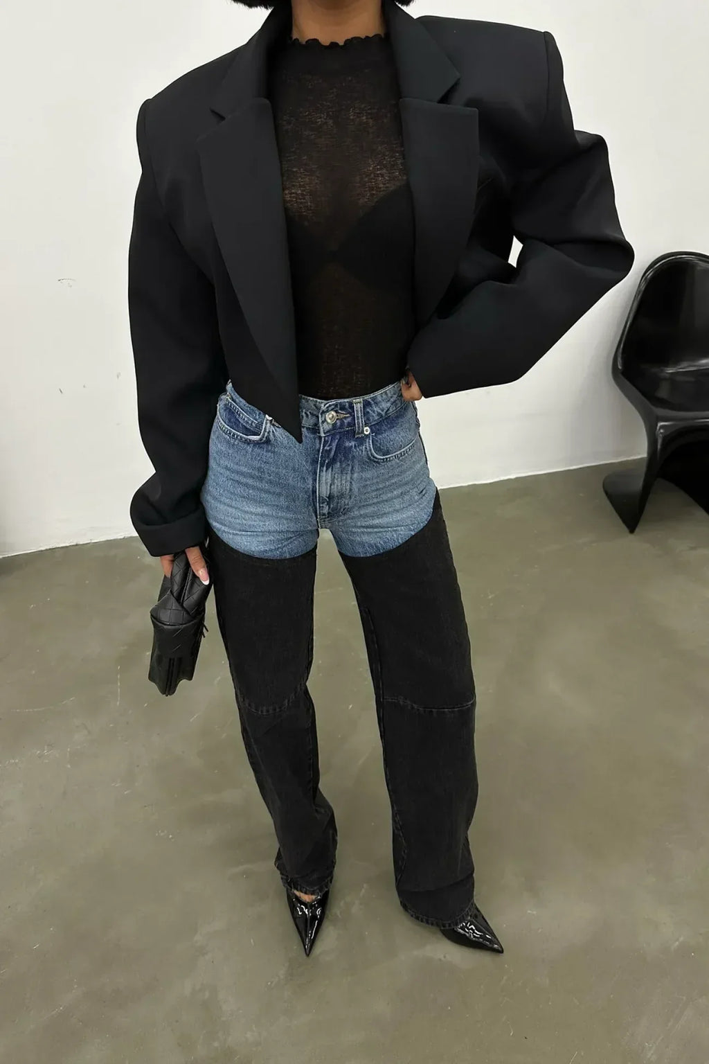 Bestseller Stylish Two Colored Jeans
