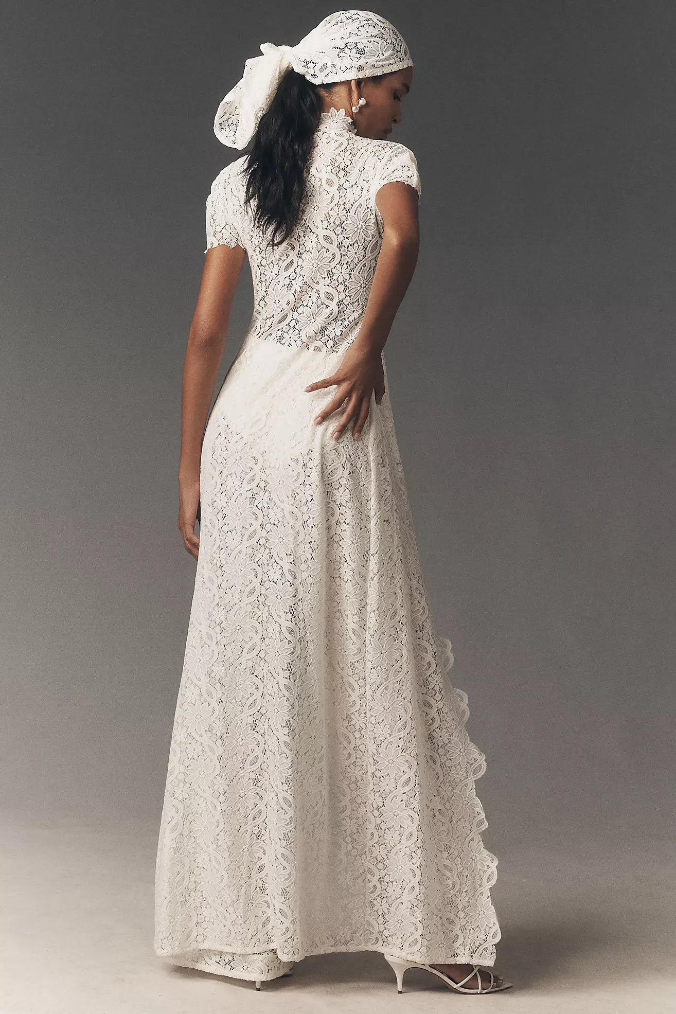 Elegance Avant-garde Floral Lace Set