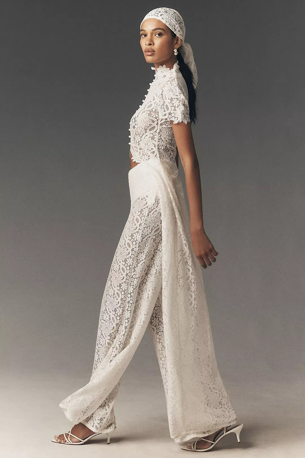 Elegance Avant-garde Floral Lace Set