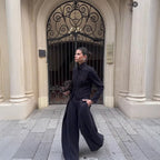 Buttoned Jacket "Elodie" Black
