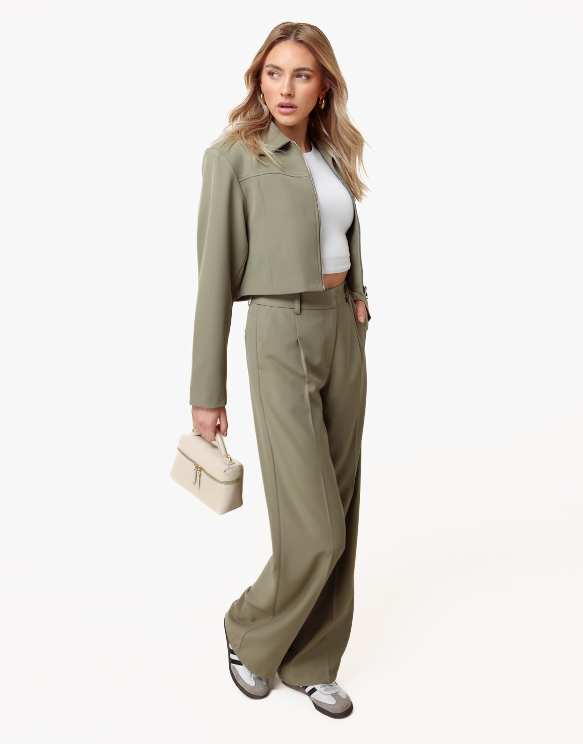 Khaki Luxe Studio - Pantalon