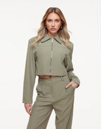 Khaki Studio Rits - Jasje