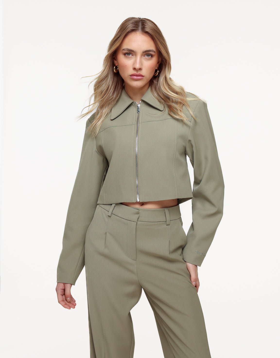 Khaki Studio Rits - Jasje