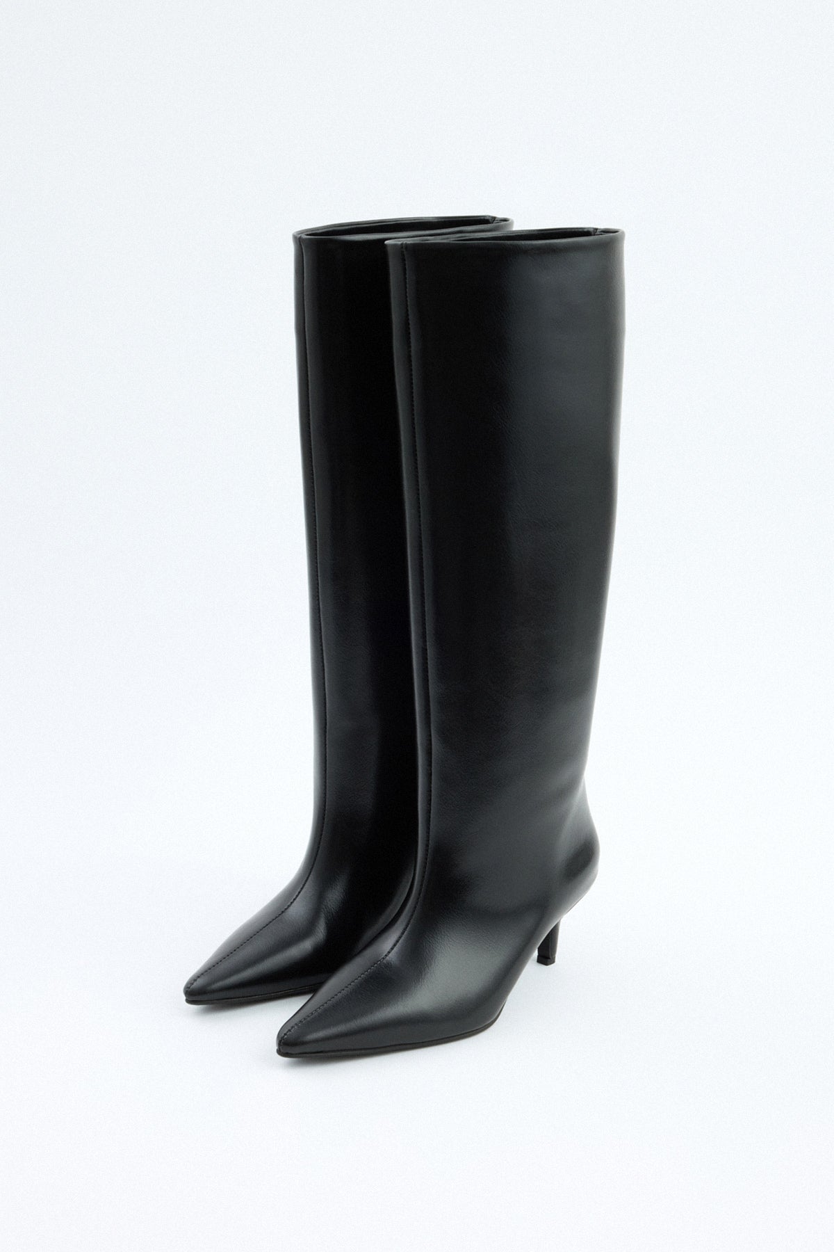 Seravyn | Leather Knee High Boots