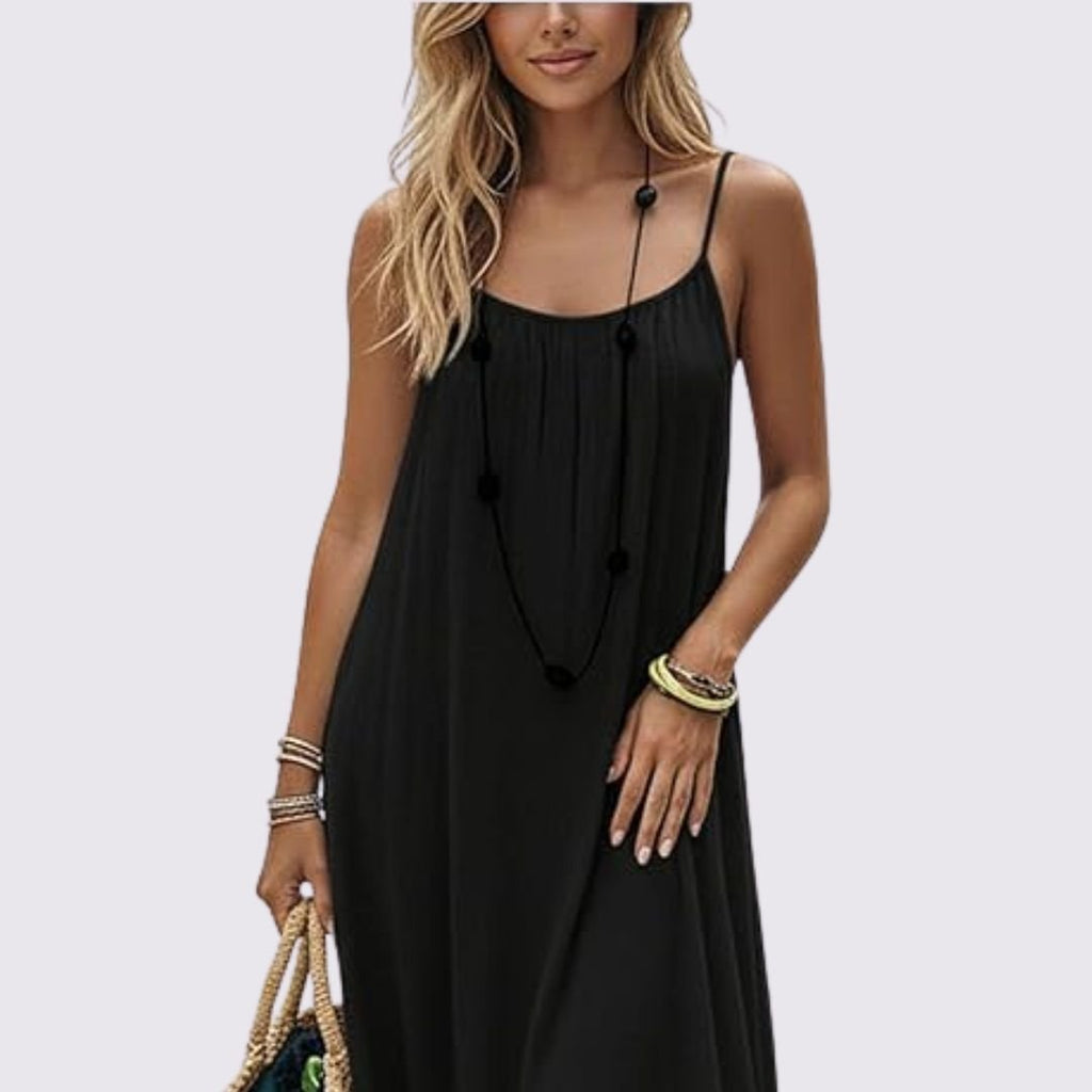 Celestia Backless Maxi Dress