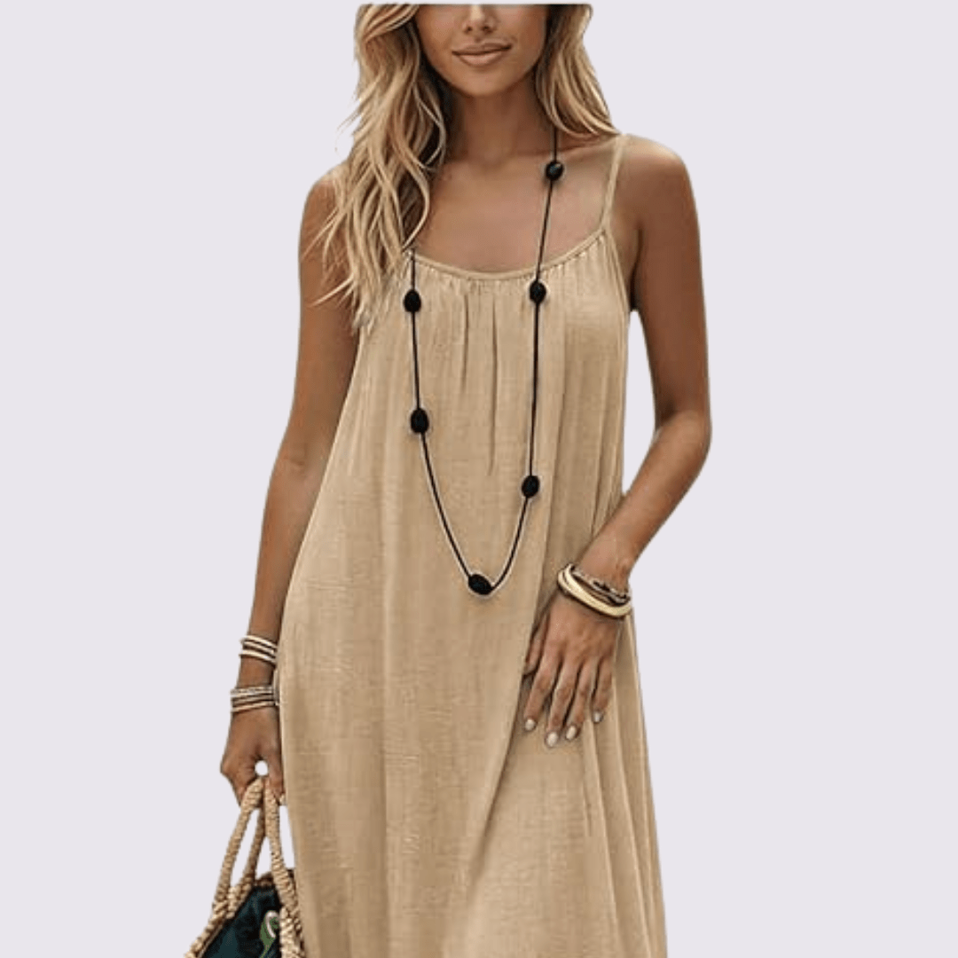 Celestia Backless Maxi Dress