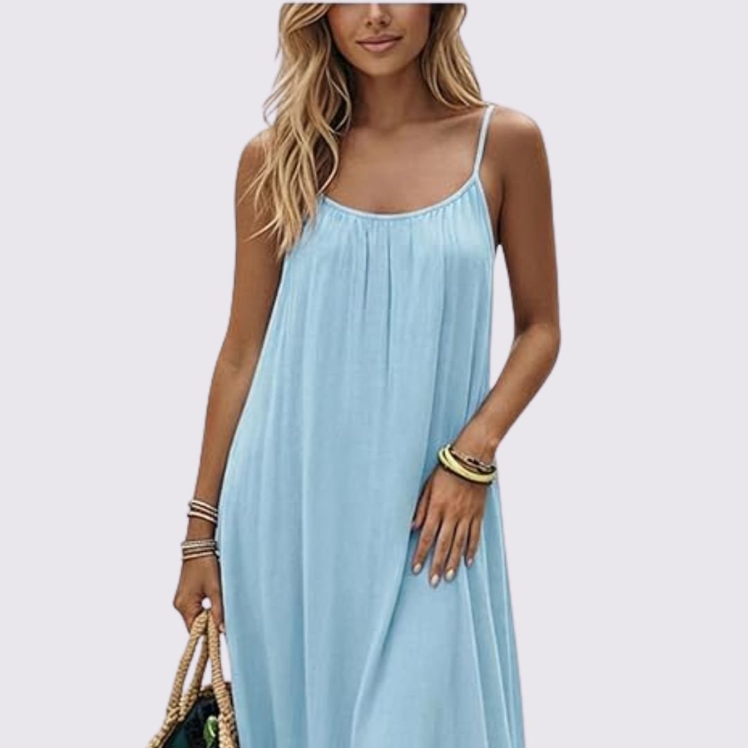 Celestia Backless Maxi Dress