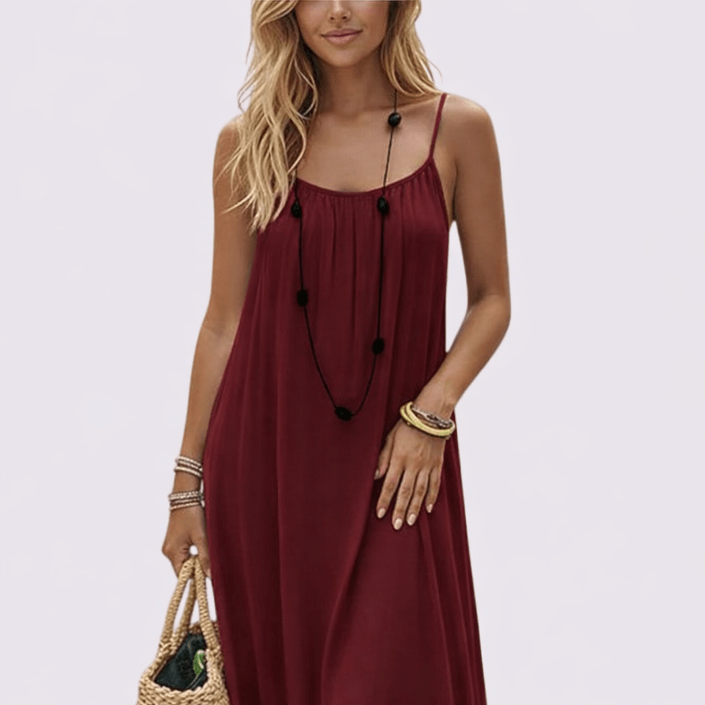 Celestia Backless Maxi Dress